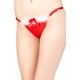 Kırmızı Yılbaşı Özel Fantazi G-String TM1043