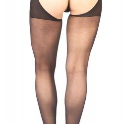 Siyah Özel Bölgesi Açık Fantazi Külotlu Çorap TM1078