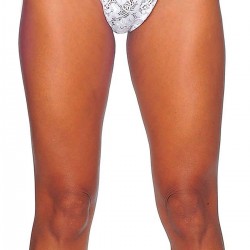 Beyaz Dantelli Tanga TM1165