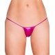 Fuşya Deri Görünümlü Tanga TM1113