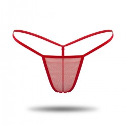 Kırmızı Tül Tanga TM1115